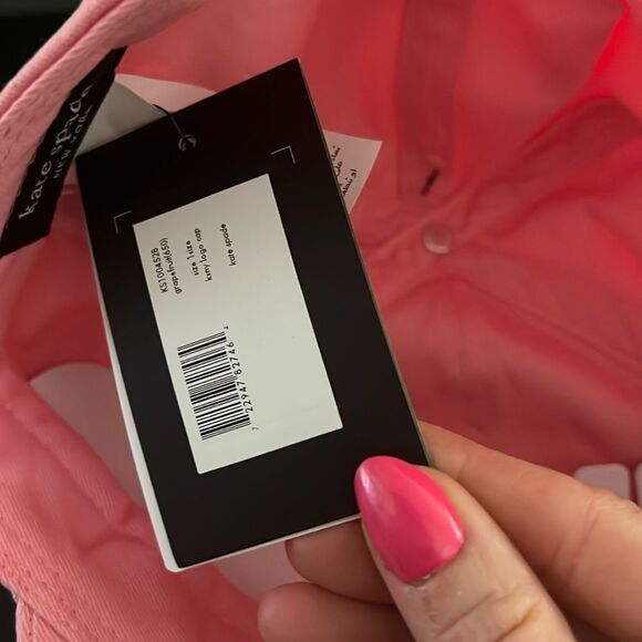 NWT Kate Spade baseball cap pink main image 5